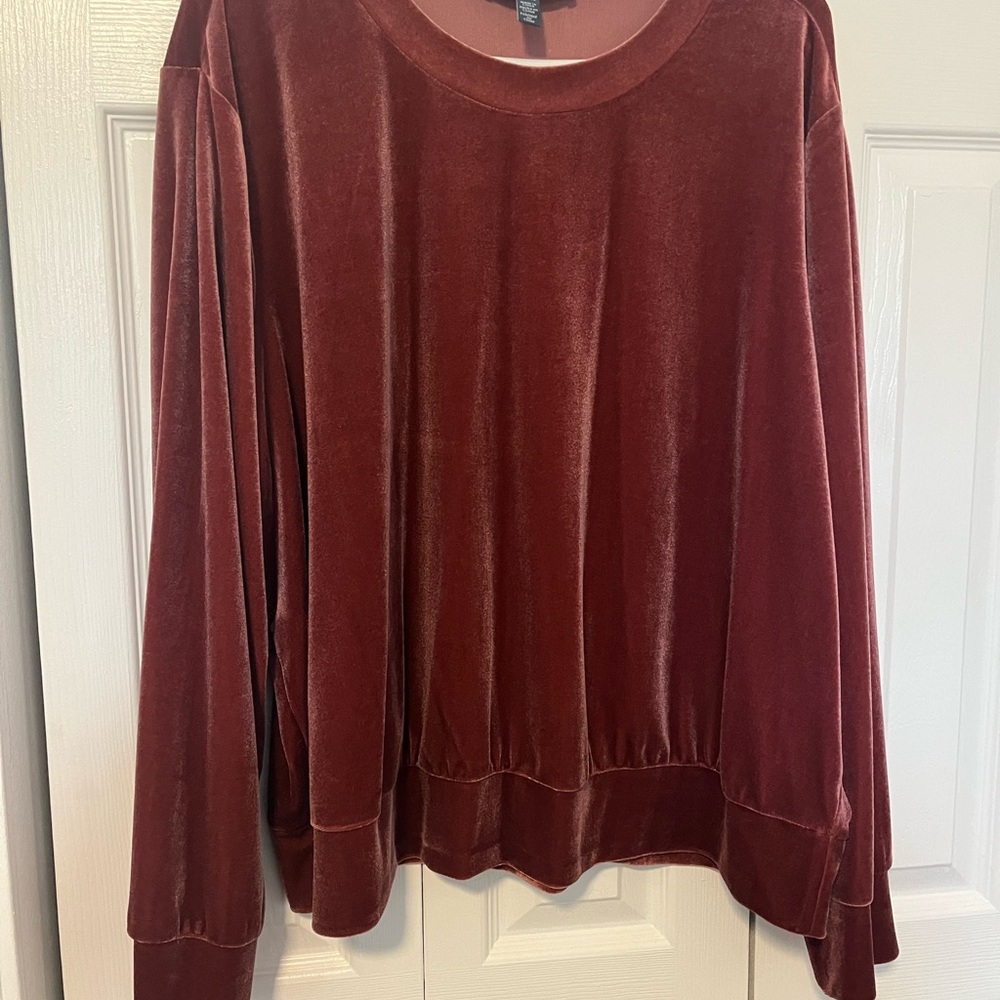ModCloth Velour tracksuit 3X